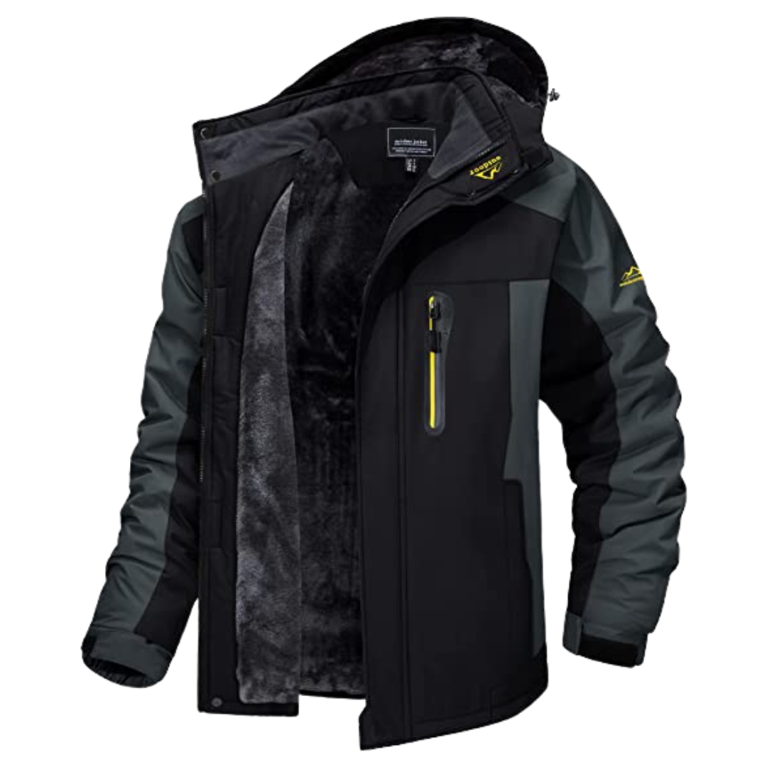 Theodore | Windbreaker und wasserdichte Jacke – Outdoor - Men's Jackets - Schwarz / S