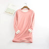 Tina - Bequemer Fleece-Sweater - Sweater - Rosa / S