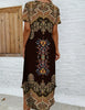 Janiya | Verziertes Maxikleid mit Taschen