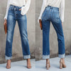 Thelma | Klassische Straight-Leg-Jeans