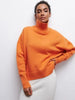 Seraphina™ | Stilvoller Rollkragenpullover für Damen - klänning - Orange / S
