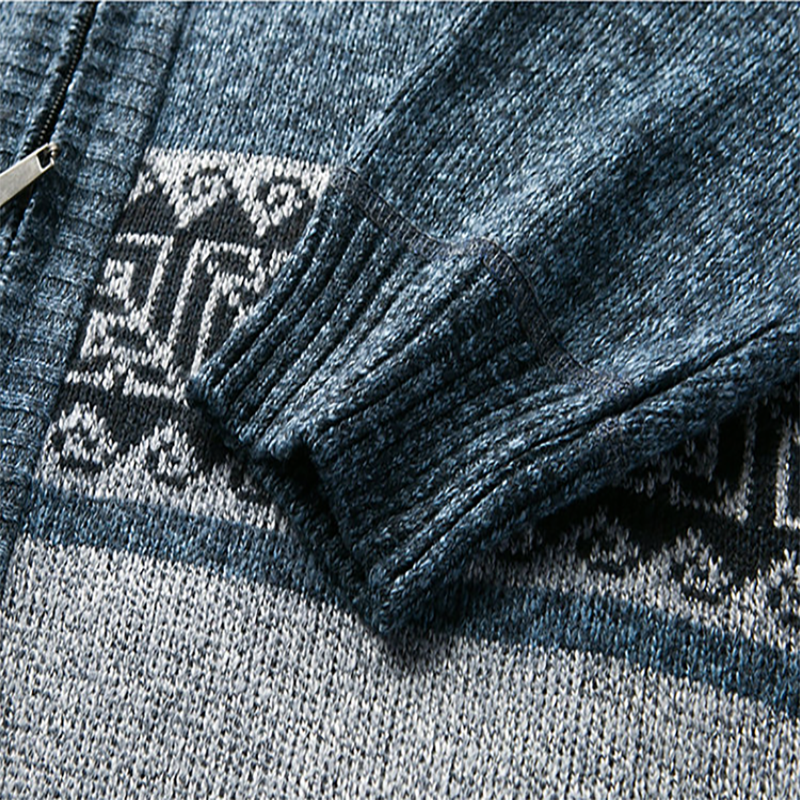Aiden™ | Warmer Stehkragen-Pullover