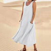 Lorelei | elegantes Leinenkleid für den Sommer