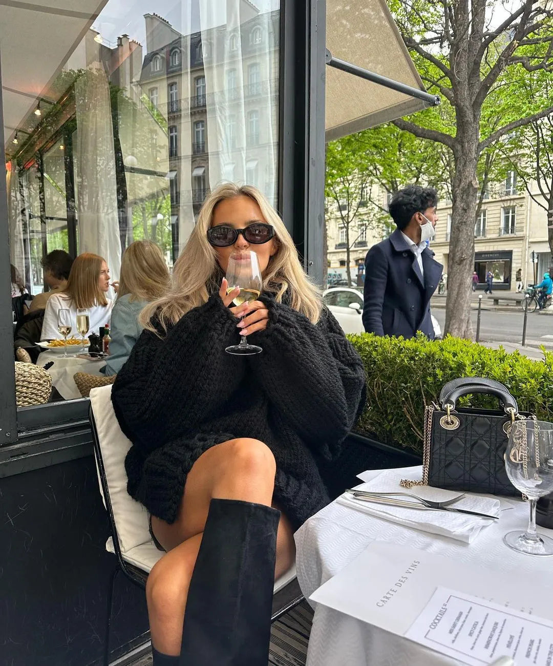 Ellianna | Oversized Strickkleid