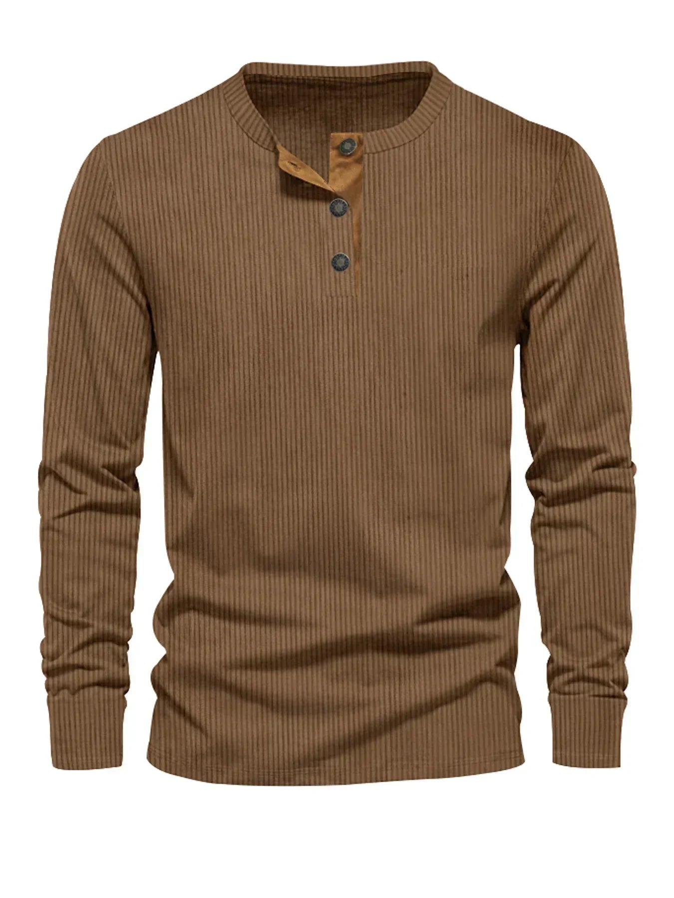 Jorge | Gerippter Herren-Casualpullover