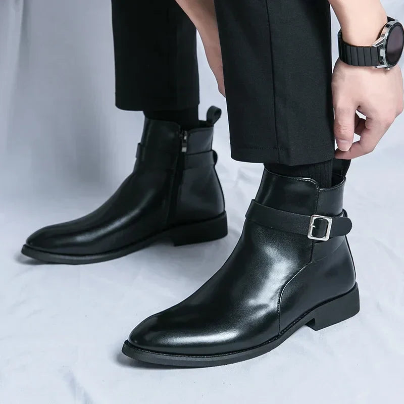 Davion | Klassische Chelsea-Stiefel für Herren