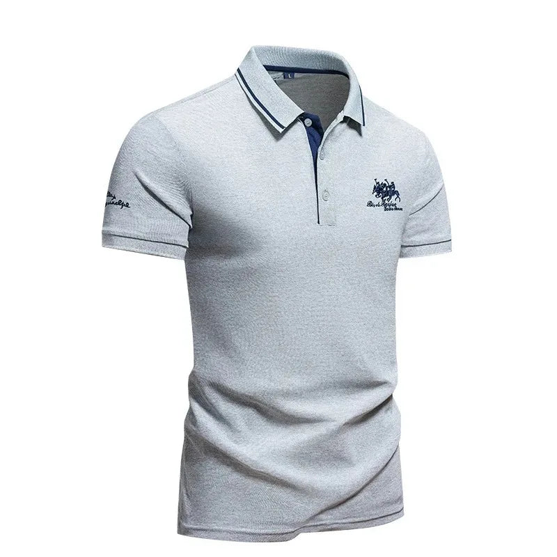 Elmar | Klassisches Poloshirt mit lässigem Kragen