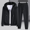 Itoshi™ - Kuscheliges Waffelstrick-Lounge-Set für Männer - Schwarz / M