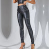 Tiana | Eng anliegende Biker-Skinnyhose