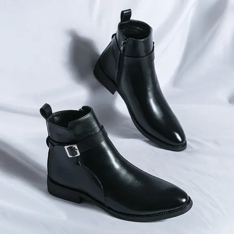 Davion | Klassische Chelsea-Stiefel für Herren