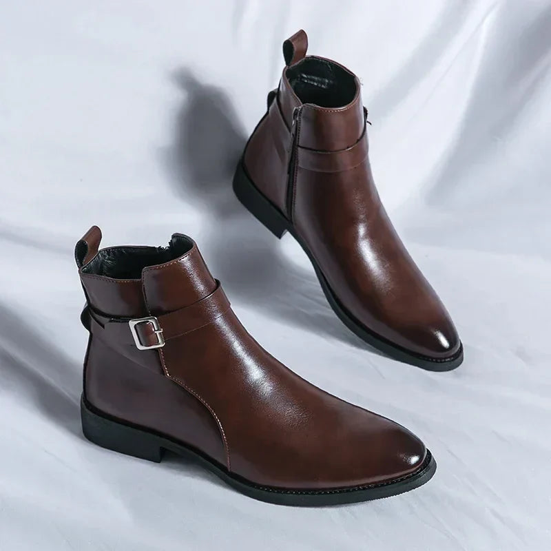 Davion | Klassische Chelsea-Stiefel für Herren