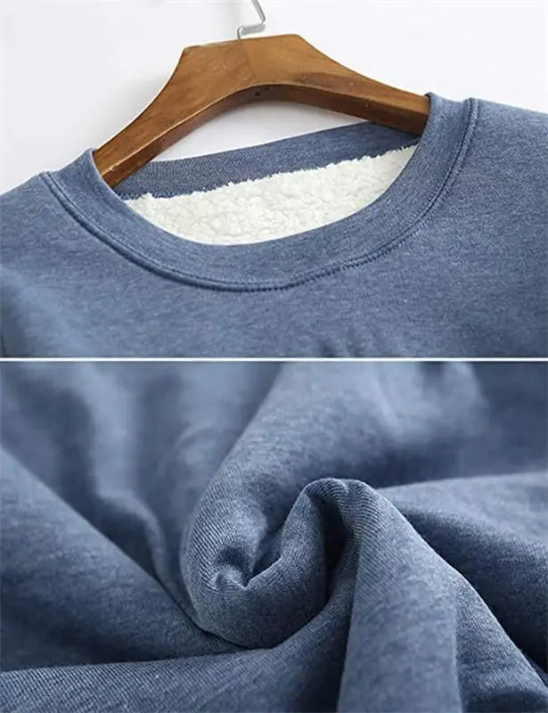 Tina - Bequemer Fleece-Sweater