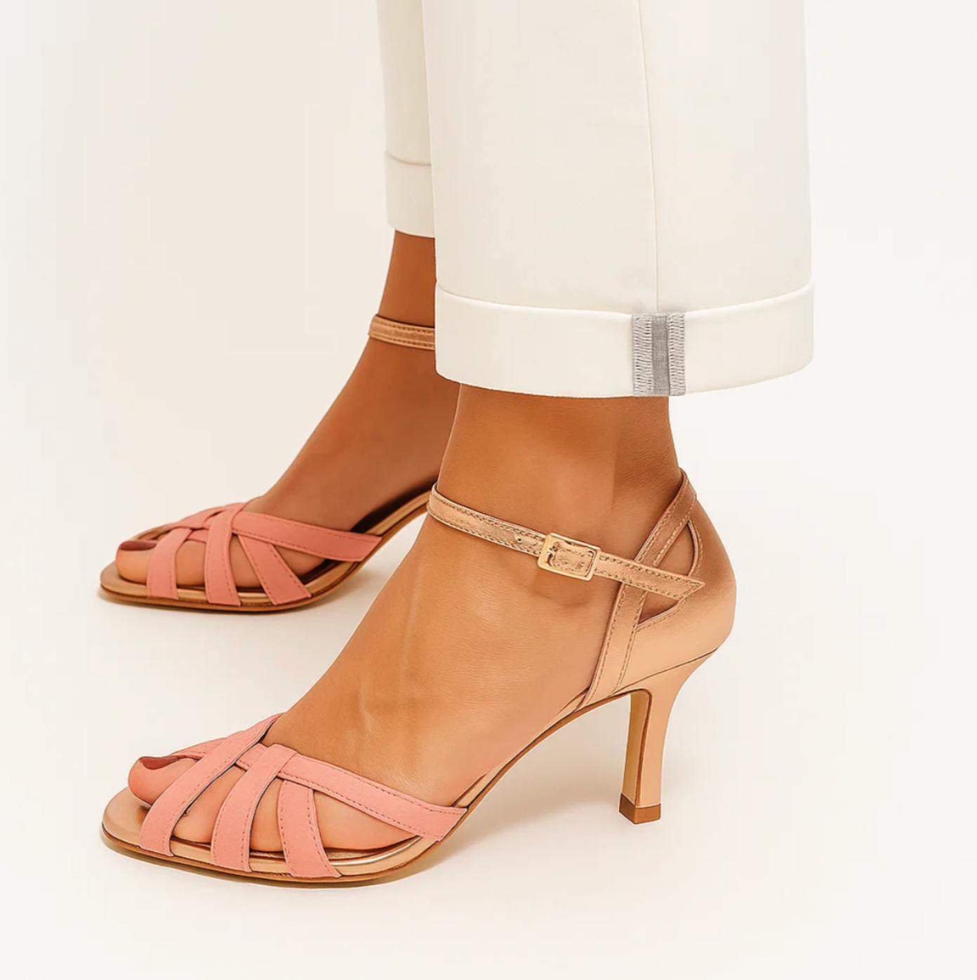 Meredith | feminines Paar offene Sandalen mit Stiletto-Absätzen