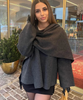 Leona™ - Kuscheliger Mantel mit integriertem Schal - Sweaters - S