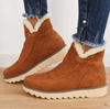 Kyrra™- Fellstiefel aus weichem Kunstleder - lässig, warm, dehnbar - woman - Braun / 35