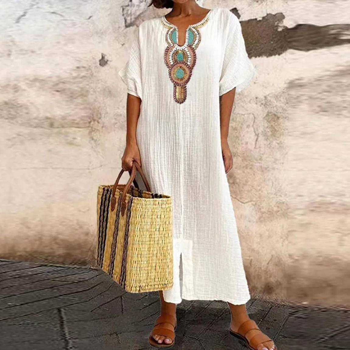 Kertin | Lässiges Vintage-Kleid