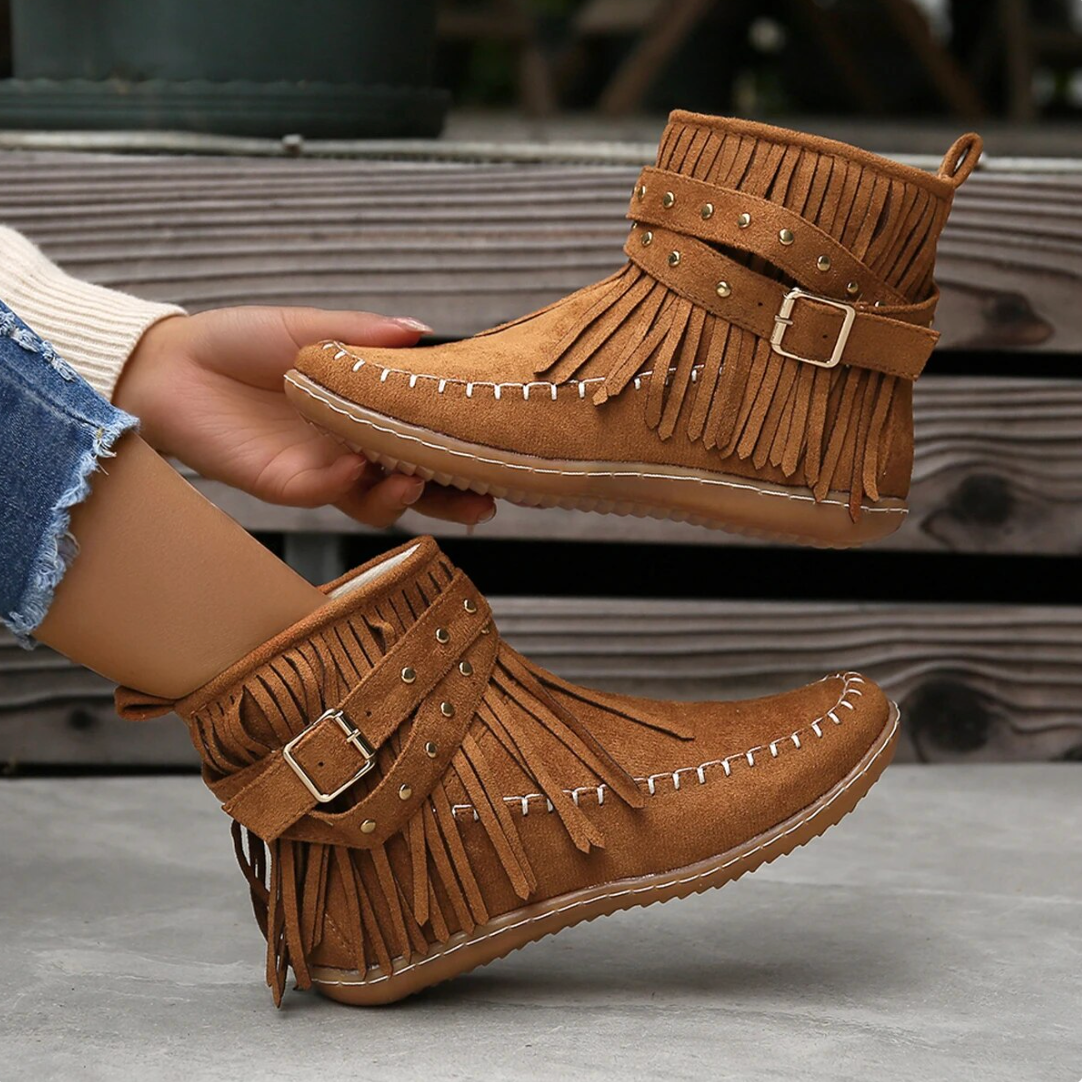 Capri | Stiefelette mit Schnalle