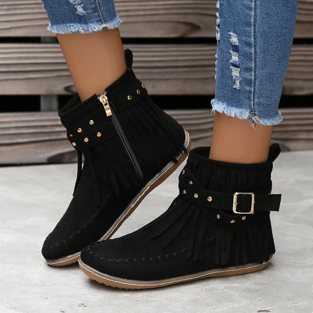 Capri | Stiefelette mit Schnalle