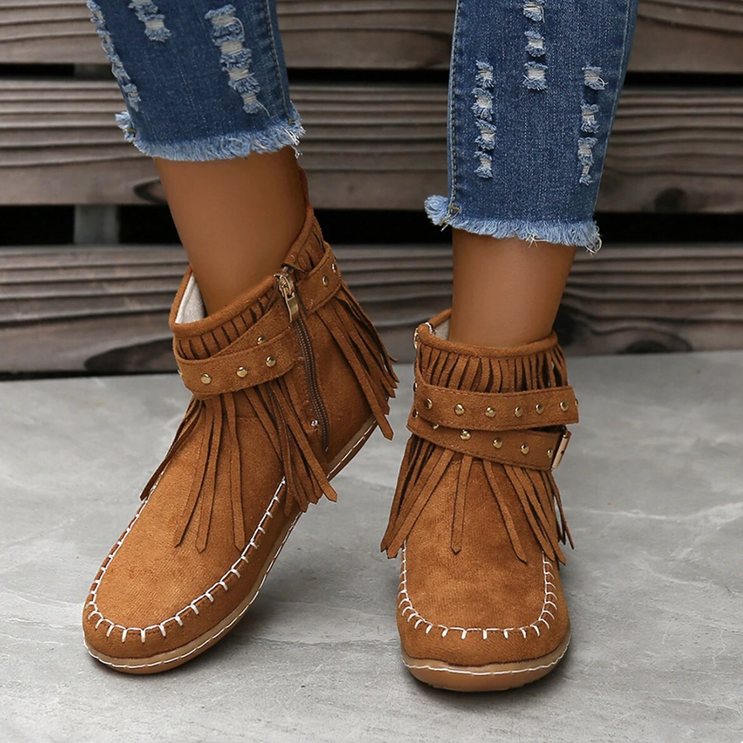 Capri | Stiefelette mit Schnalle