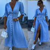Marie | Strahlendes Denim-Kleid