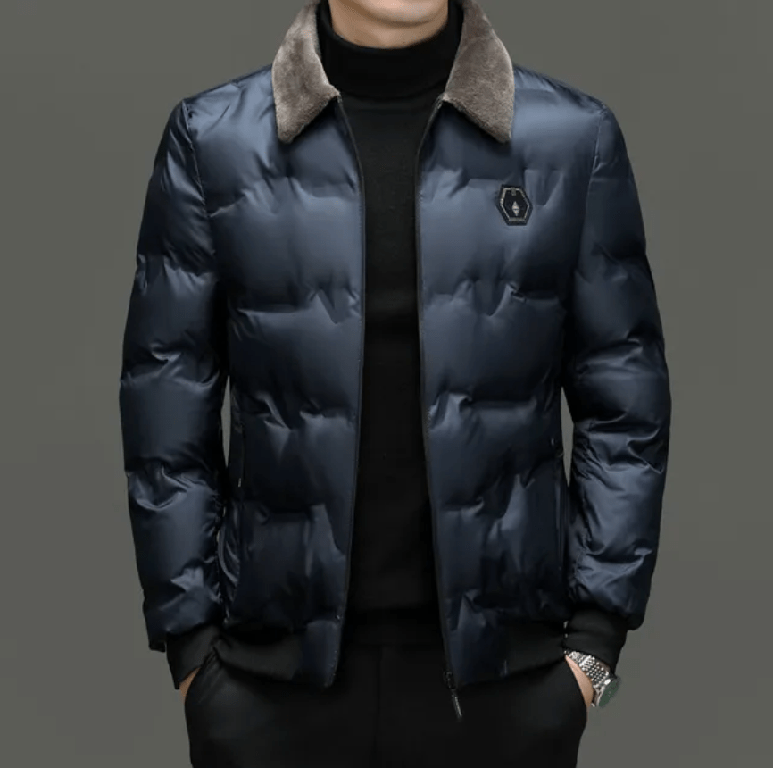 Aksel™ – Wetterbeständige Outdoor-Jacke - Marineblau / XS