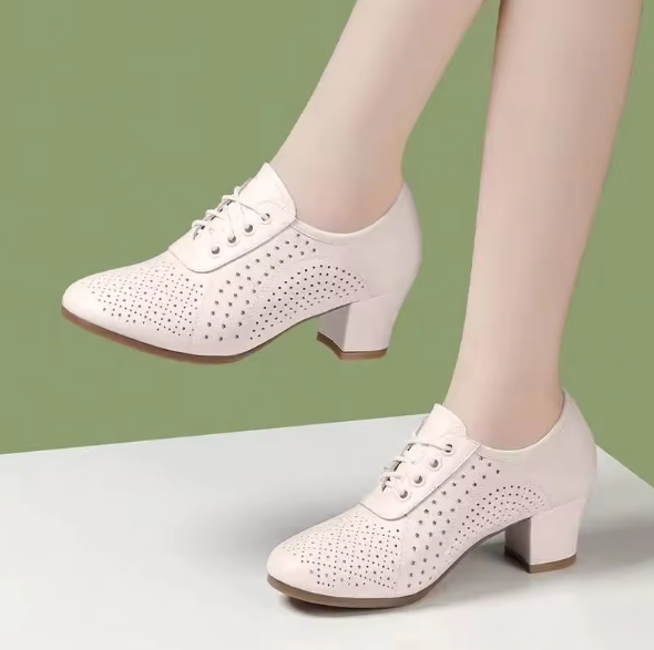 Jill | Stilvolle Tanzschuhe aus Leder