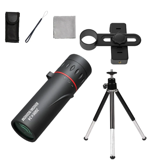 UltraSight Zoom Pro - Perfekt für Outdoor-Abenteuer! - Monocular - UltraSight Zoom Pro (umfangreiches Set)