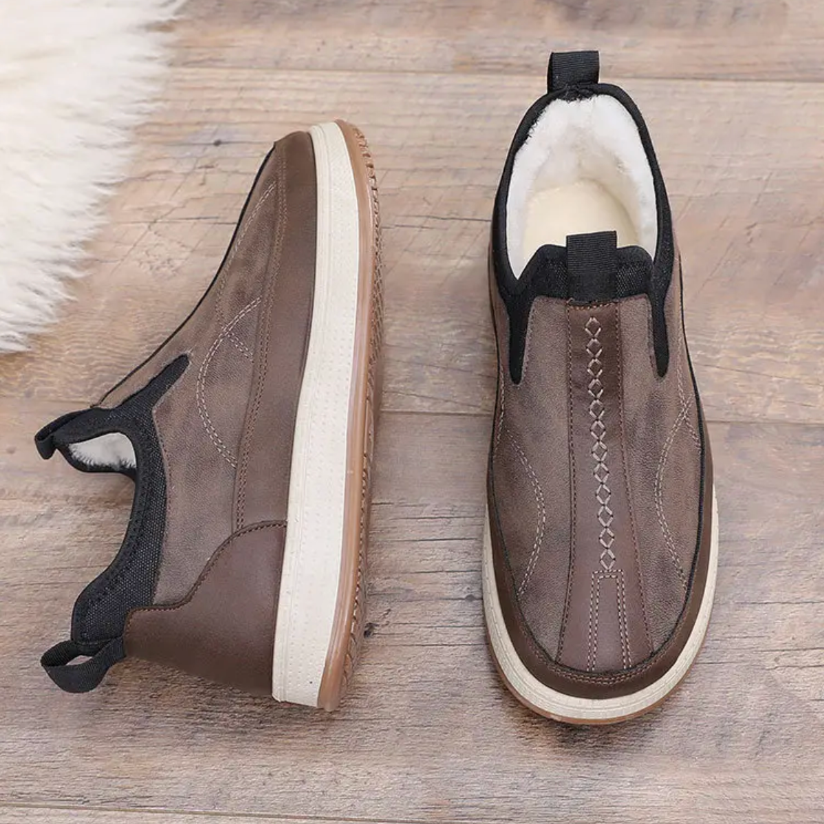 Berton™ | Warme Winterhalbschuhe