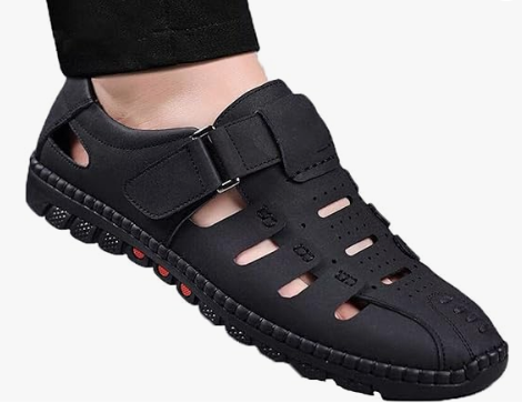 Chard | Einzigartige Ledersandalen für Männer mit verstellbaren Riemen