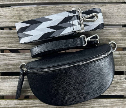 Jayda | Demi-Lune Tasche mit austauschbarem Riemen