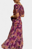 Evelyn | Elegantes Maxikleid mit floralen Details
