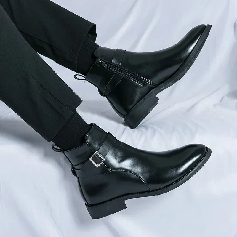 Davion | Klassische Chelsea-Stiefel für Herren
