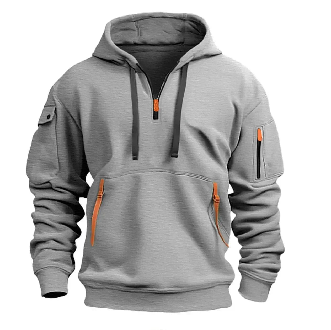 Sven™ – Casual Kapuzenpulli - Grau / S
