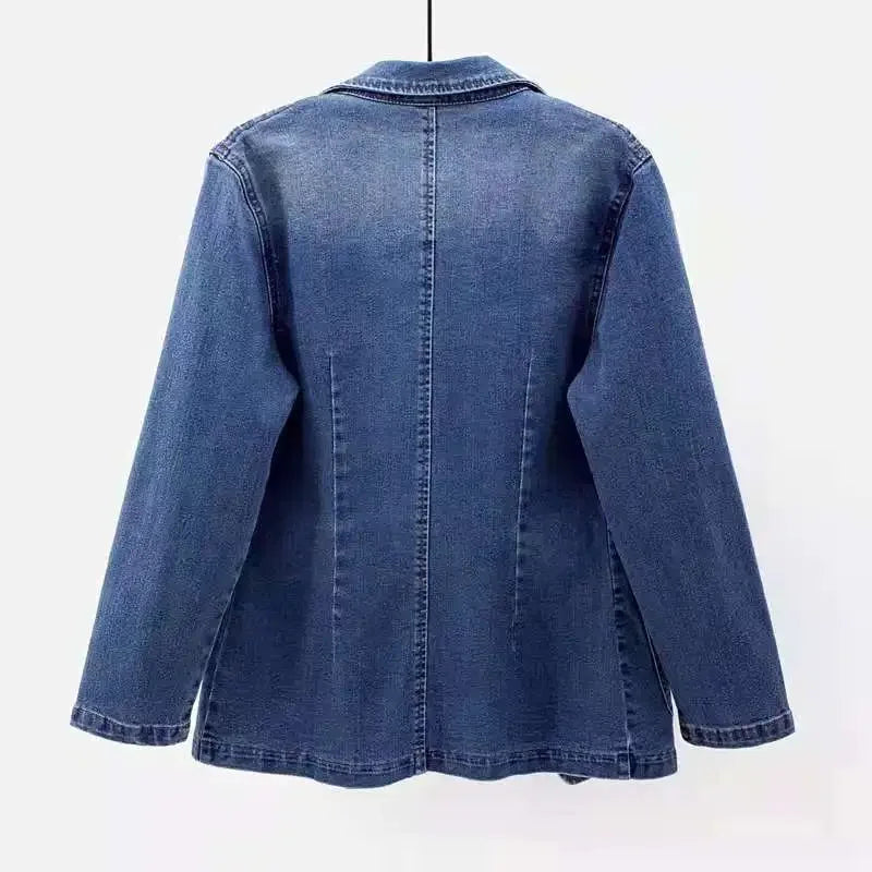 Anya | Damen-Jeansjacke, fließend & modern