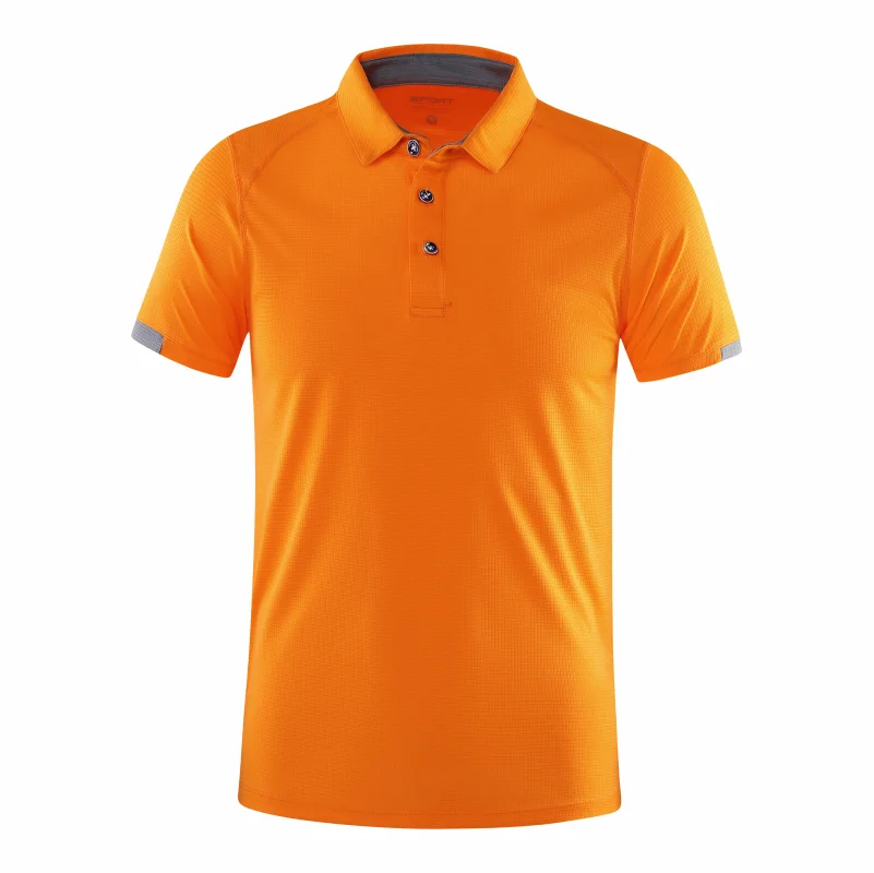 Benji | Schnelltrocknendes Poloshirt mit neonfarbenen Details