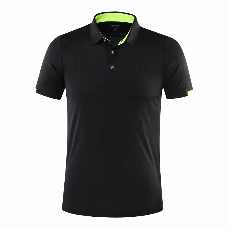 Benji | Schnelltrocknendes Poloshirt mit neonfarbenen Details