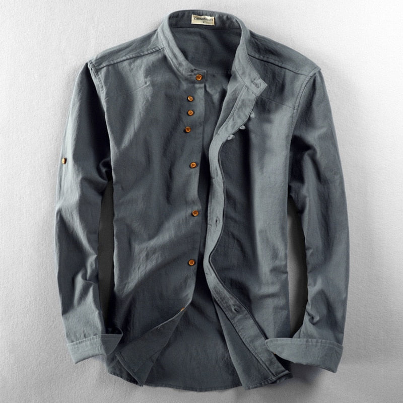 Charleston | Minimalistisches Kimono-Hemd für Herren
