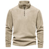 Herman | Kuscheliger Fleecepullover für Männer - Beige / S