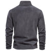 Herman | Kuscheliger Fleecepullover für Männer - Braun / S
