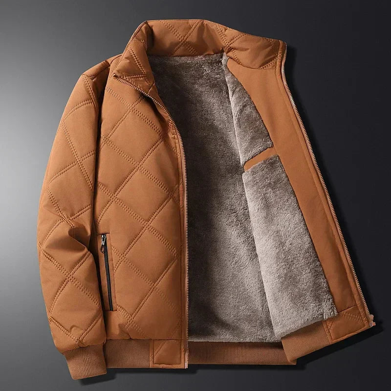 Yorick - Eleganter Wintermantel für Männer - Braun / XS