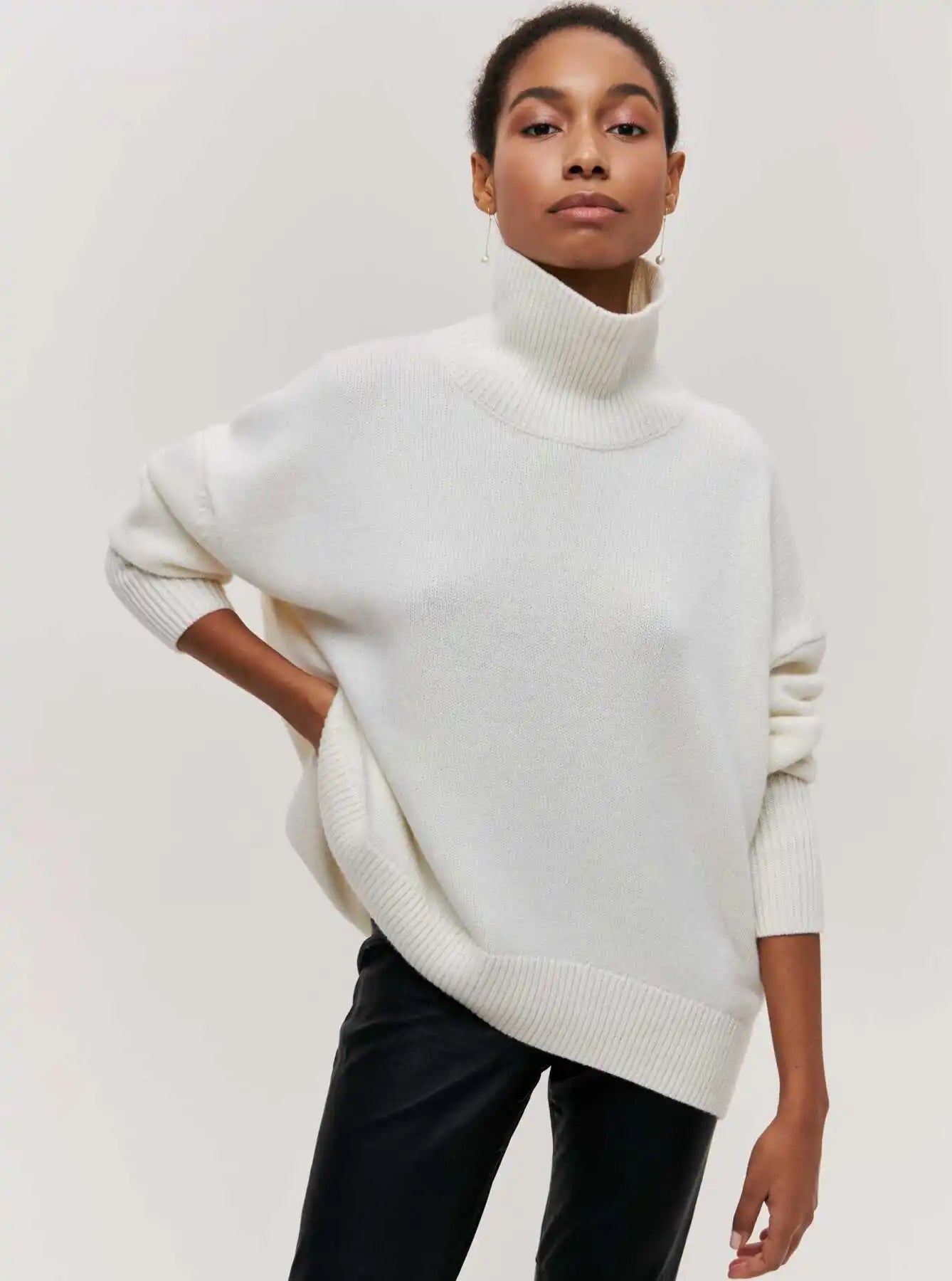 Seraphina™ | Stilvoller Rollkragenpullover für Damen