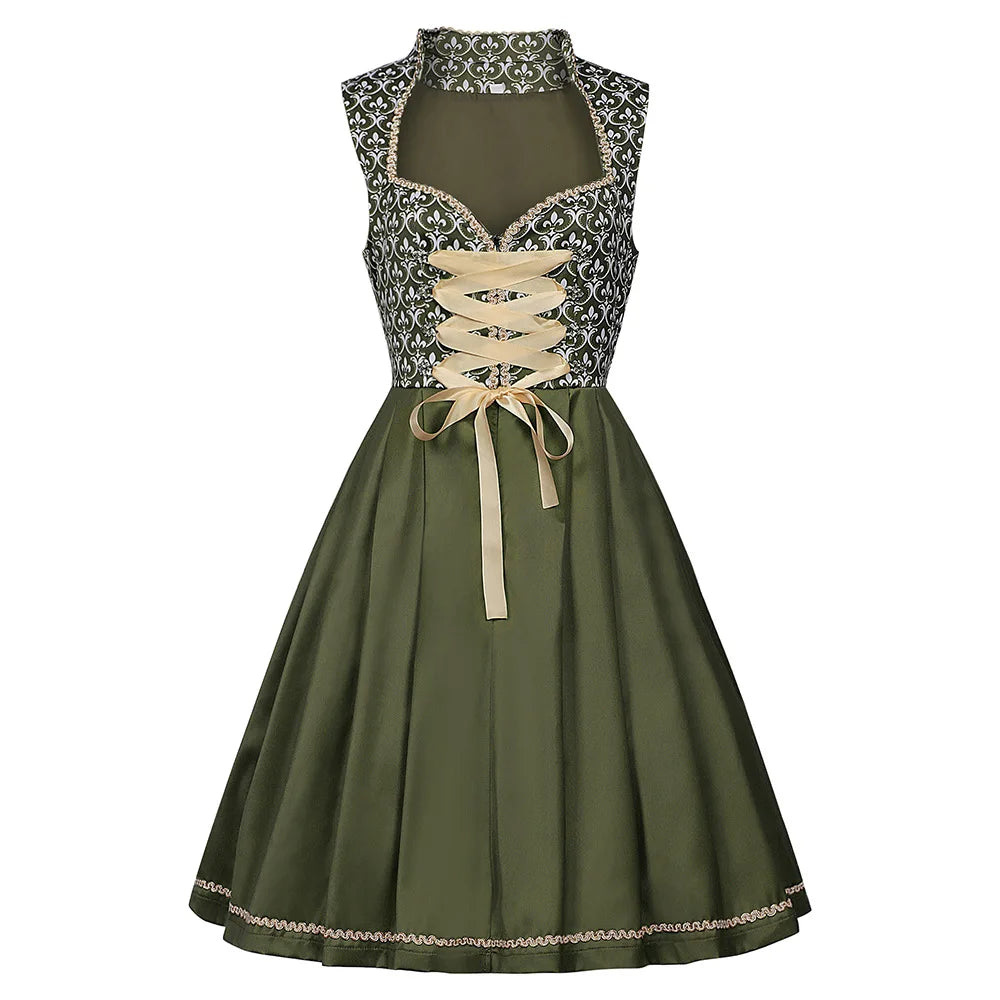Oktoberfest Dirndl Kleid für Damen mit edlen Details