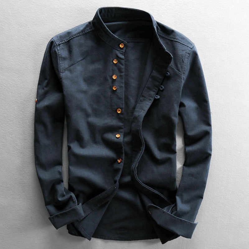 Charleston | Minimalistisches Kimono-Hemd für Herren