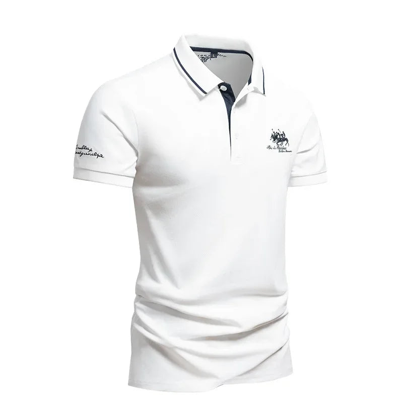 Elmar | Klassisches Poloshirt mit lässigem Kragen