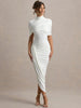 Britt | Elegantes drapiertes Kleid