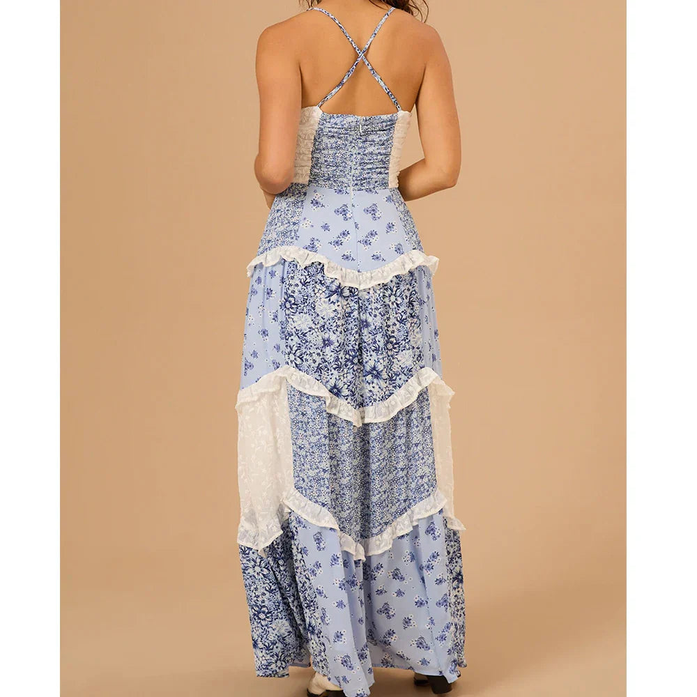 Whitely | Luftiges Boho-Kleid im Vintage-Look