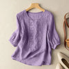 Constance | Stilvolle Bluse mit zarten Stickdetails