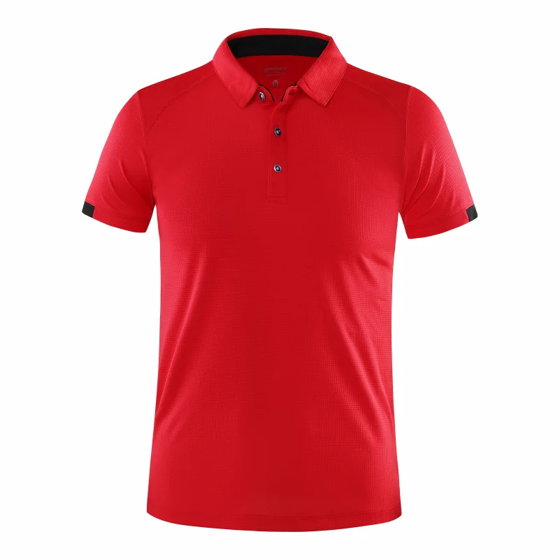 Benji | Schnelltrocknendes Poloshirt mit neonfarbenen Details