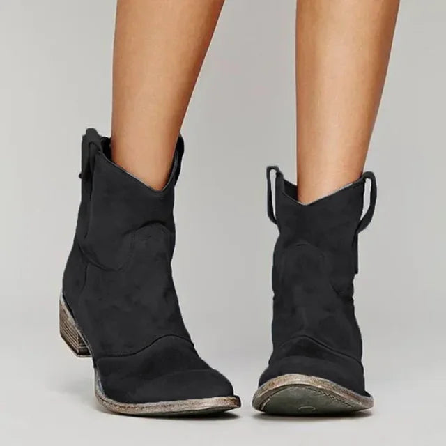 Hazel | stilvolle Vintage-Stiefel, zeitloses Design.
