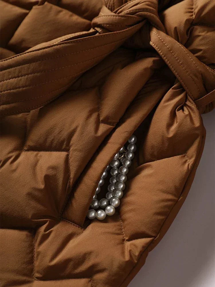 Irina™ | Warmer Wintermantel - Braun / XS